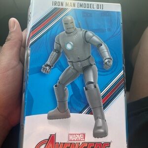Marvel Avengers Iron Man Model 01 Action Figure - Silver